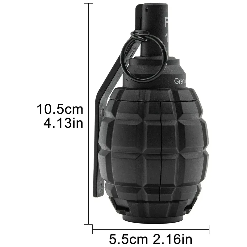 Plastic Hand Grenades Toy Dummy Grenade Model with Waterball for Tactcial Airsoft Paintball Role Play Prop CS Battle Game