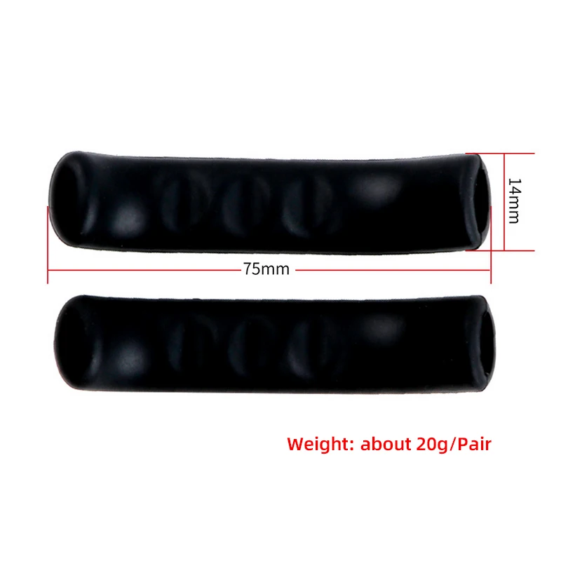 1pair Bike Brake Lever Covers Protective Silicone Grips for Bicycle Brake Handles Cycling Accessories