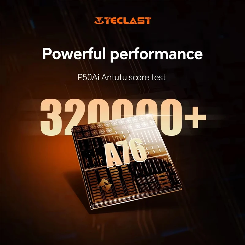 【New】 android 15 Teclast P50 AI Tablet 11 "90Hz ekran AllWinner A733-AI Octa-Core 6GB 128GB LPDDR5 Wifi-6 bateria 7000mAh