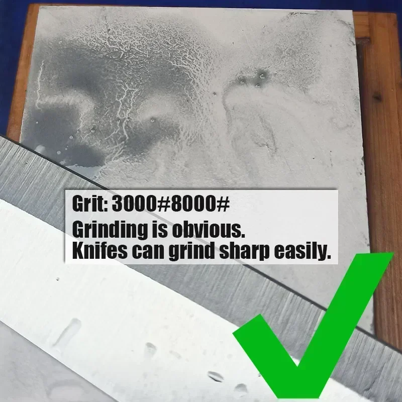 Amoladora de cuchillos profesional, piedra para afilar cuchillos, grano de corindón blanco 1000/3000 2000/5000, afilador de piedra de afilar multietapa