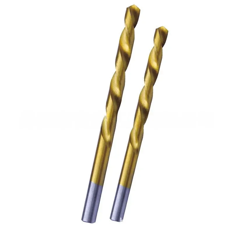 19 pçs m35 cobalto redondo alça reta conjunto de broca métrica 1mm-10mm brocas adequadas para metal duro de aço inoxidável