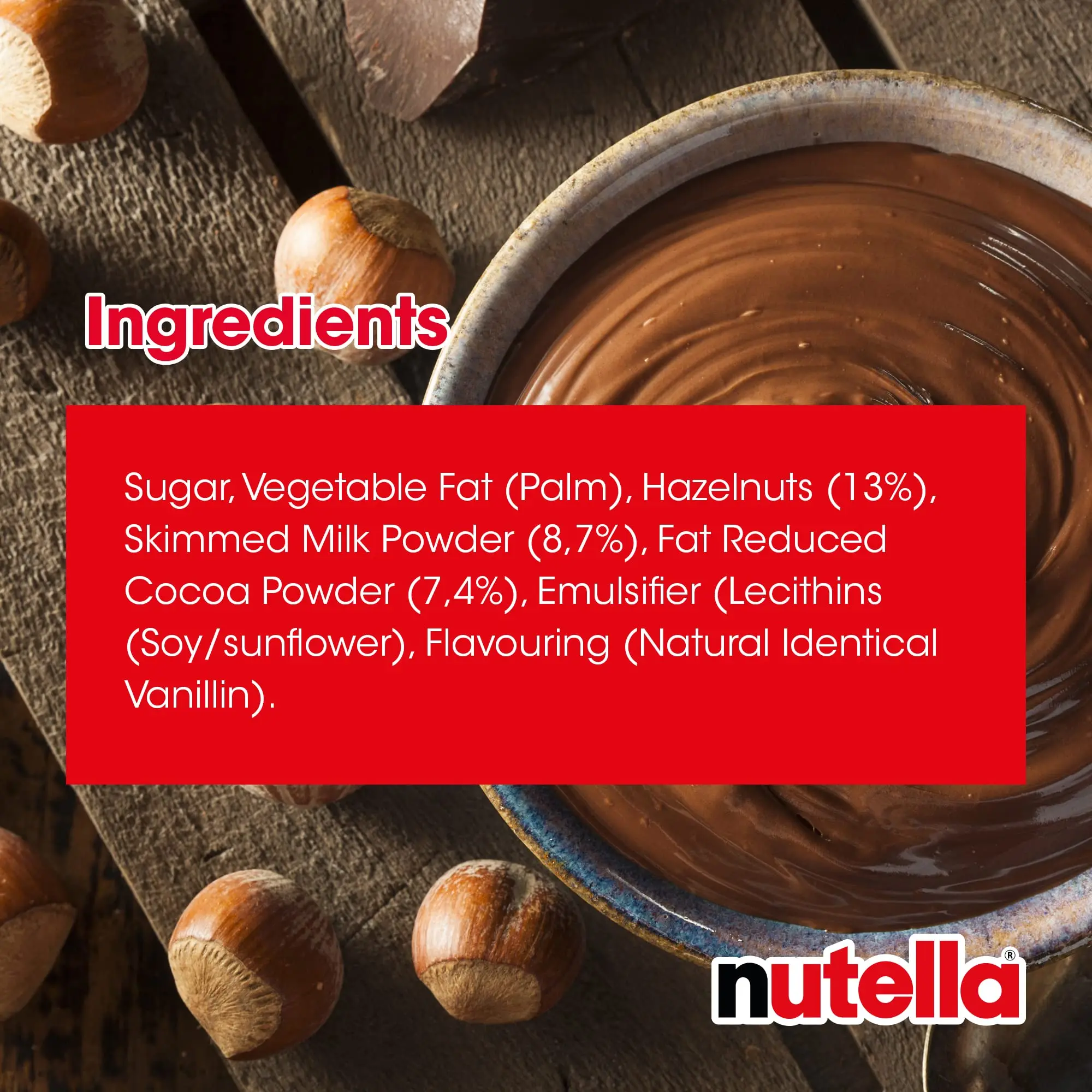 3kg Nutella Hazlenut Nutella