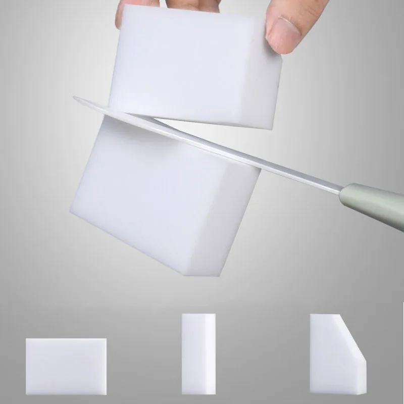 20pcs/Lot Magic Sponge Eraser White Melamine Sponge for Dishwashing Kitchen Bathroom Office Cleaner Cleaning Tools 100*60*20mm