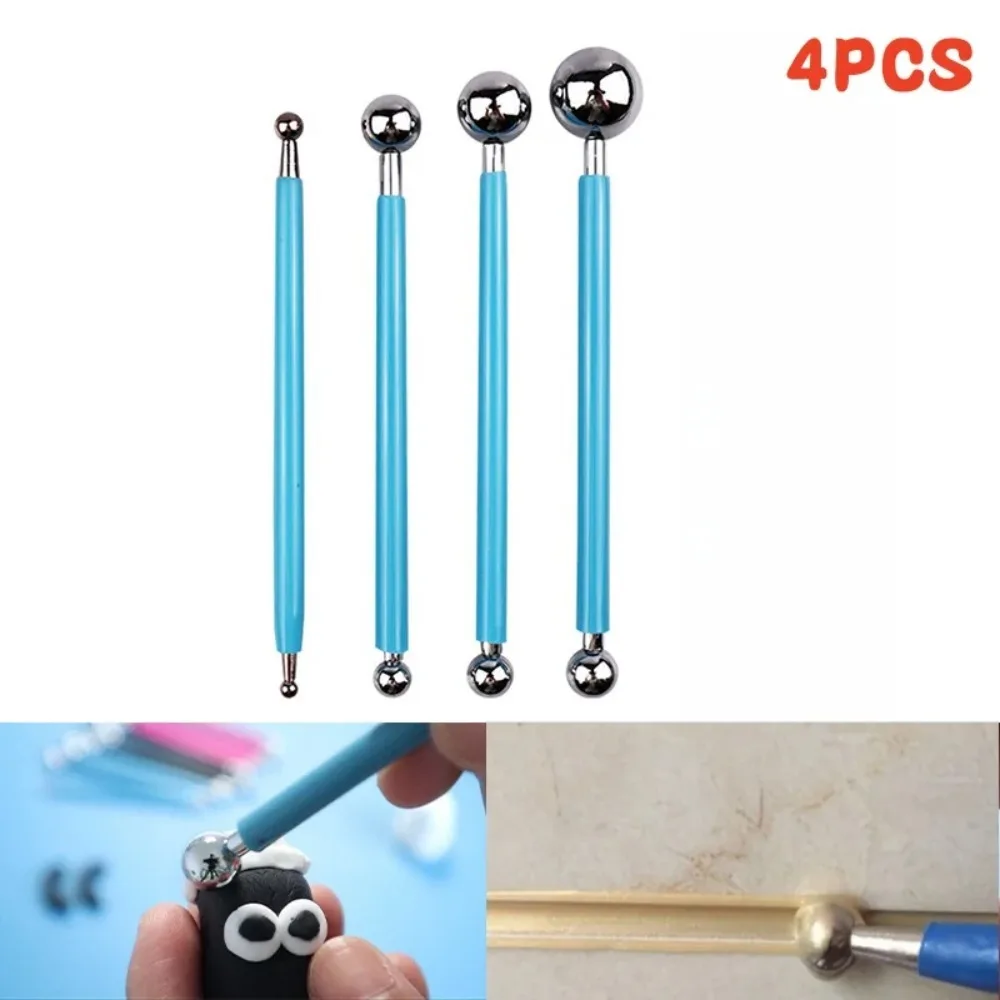 4 pçs de aço duplo prensado bola telha grout ferramentas 8 tamanhos reparação piso pressão costura vara casa parede lacuna raspagem ferramenta mão