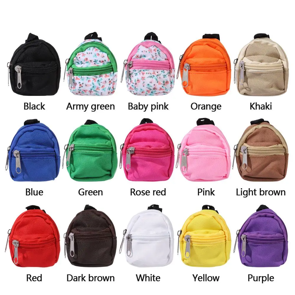 Labubu poupée toile sac à dos Simulation sac pour animaux de compagnie pour 15/17 cm poupées accessoires de poupée mignons