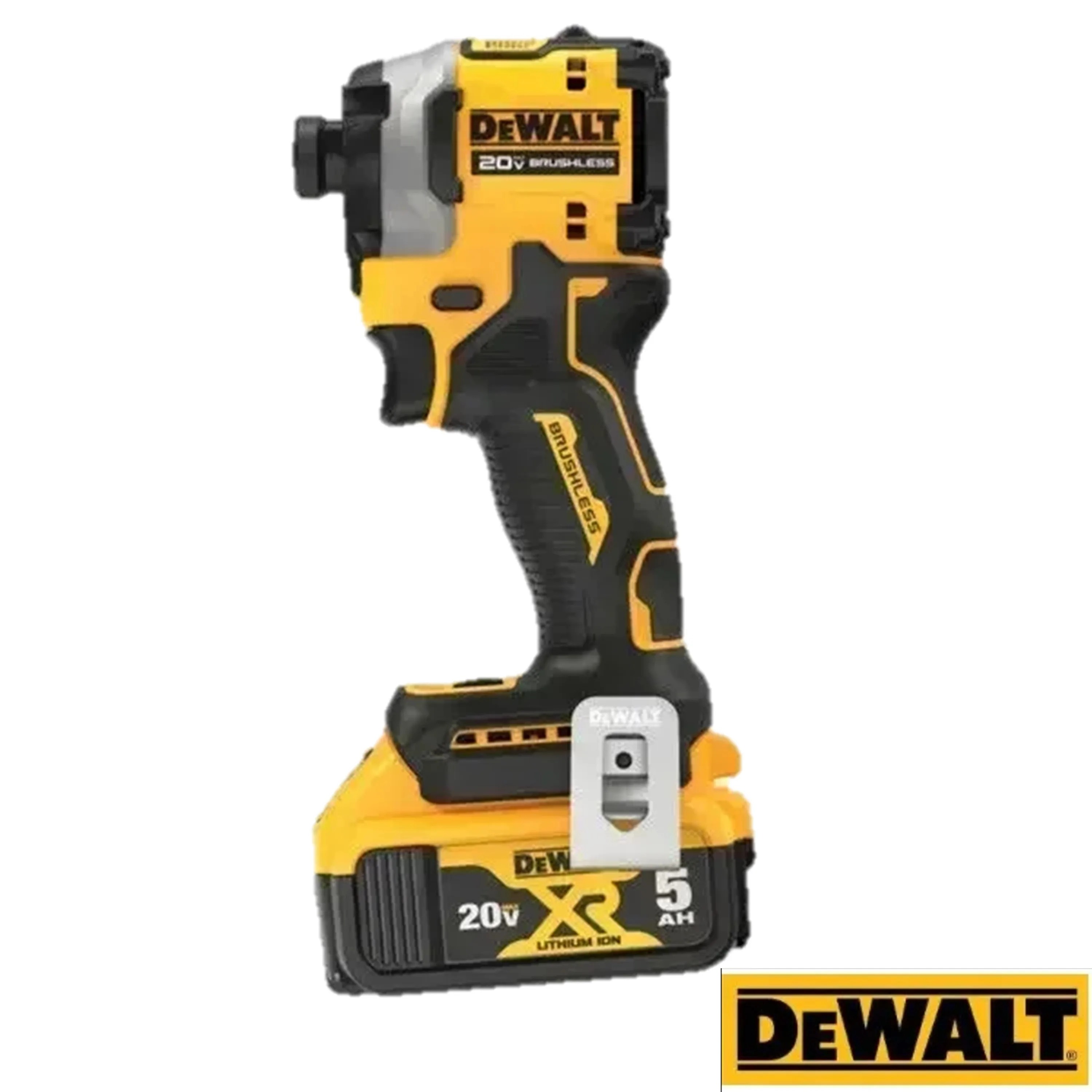 DEWALT DCF850 Controlador de impacto Controlador eléctrico Batería de litio de 20 V Destornilladores de batería sin escobillas Herramientas de alto par 구 Sin batería