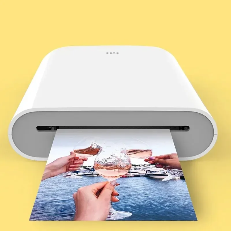 Nowa oryginalna przenośna kieszonkowa drukarka fotograficzna Mini Xiaomi Bezprzewodowa drukarka termiczna Bluetooth AR Video Mijia ZINK Kolor samoprzylepny