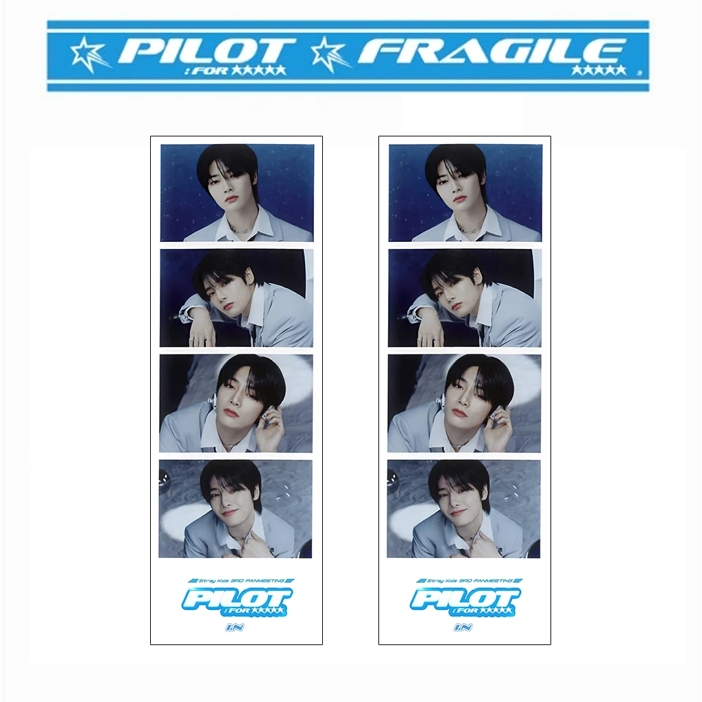 อัลบั้มใหม่ของKpop SKZThirdพัดลมการประชุมบุ๊คมาร์คสองด้านบุ๊คมาร์คบางChan Lee Min Ho Seo Chang Binอุปกรณ์ต่อพ่วงขนาดเล็ก