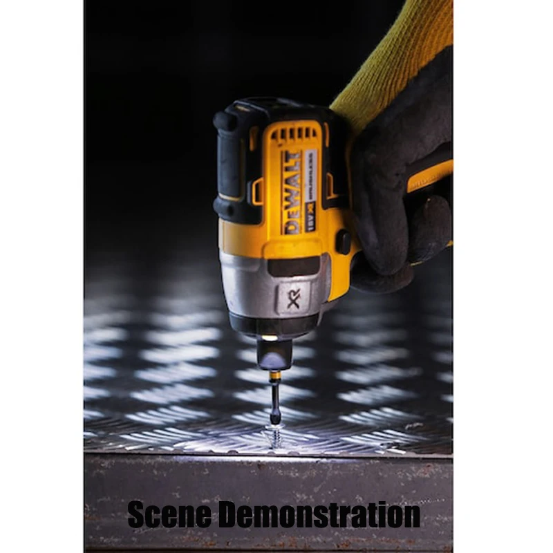 Dewalt original ph2 57mm bit tipo impacto de aço de alta velocidade ferramenta acessórios bit 5 peças