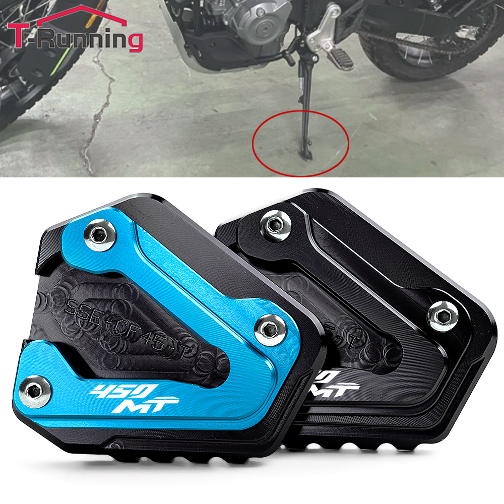 Аксессуары для мотоциклов CFMOTO 450MT MT450 2024 2025, боковая подставка, выдвижная подставка, удлинитель CF 450 MT, колпачки клапанов