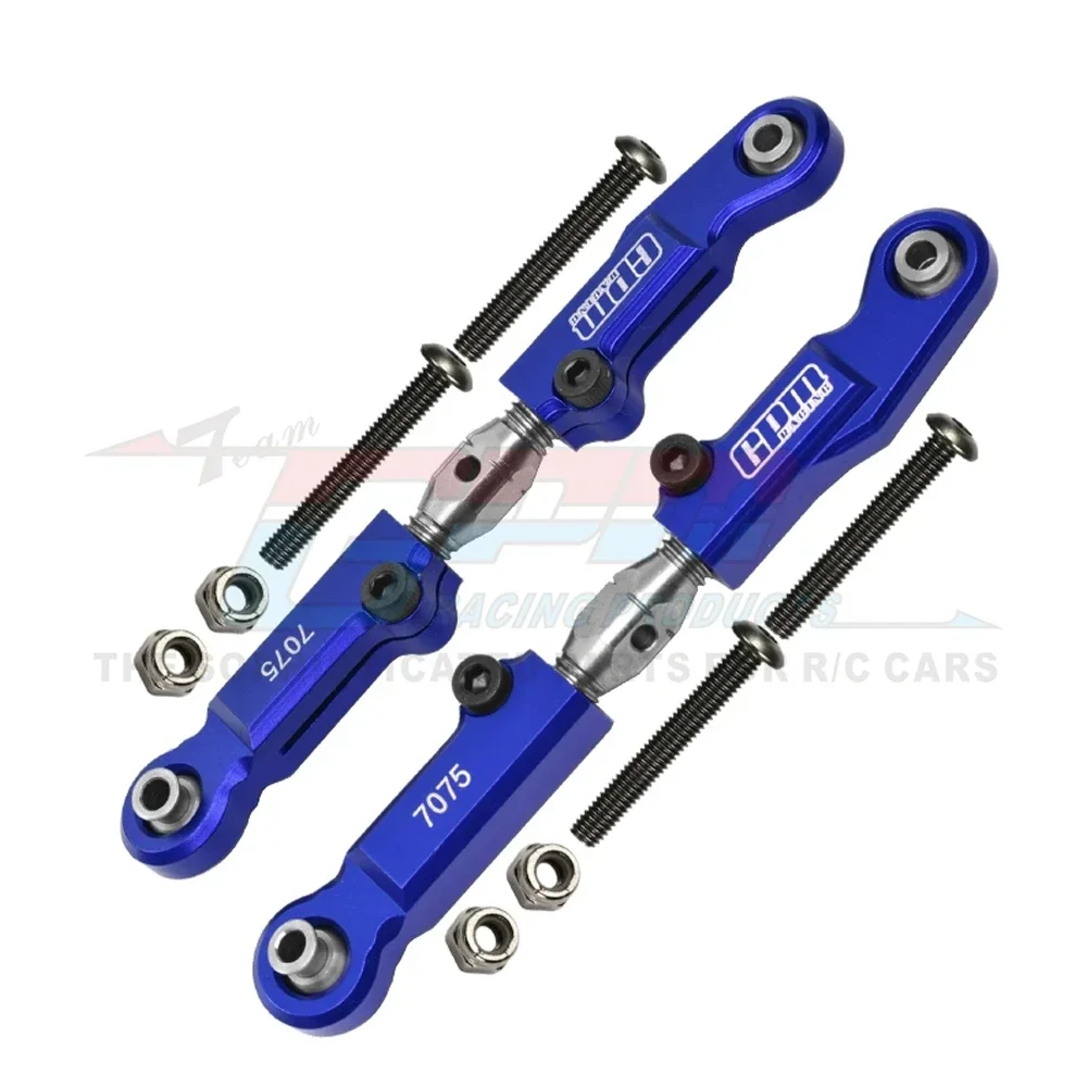 GPM joran dasi lengan atas belakang baja tahan karat AR330214 + AR330230 untuk ARRMA 1/7 FELONY INFRACTION LIMITLESS V2 1/8 TYPHON 6S