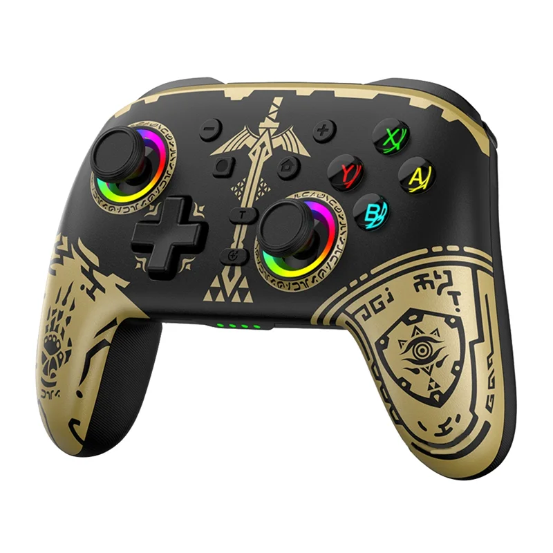 AM-Tears Of The Kingdom Pengendali Game untuk Joystick Gamepad Konsol Game OLED Switch Pro-A