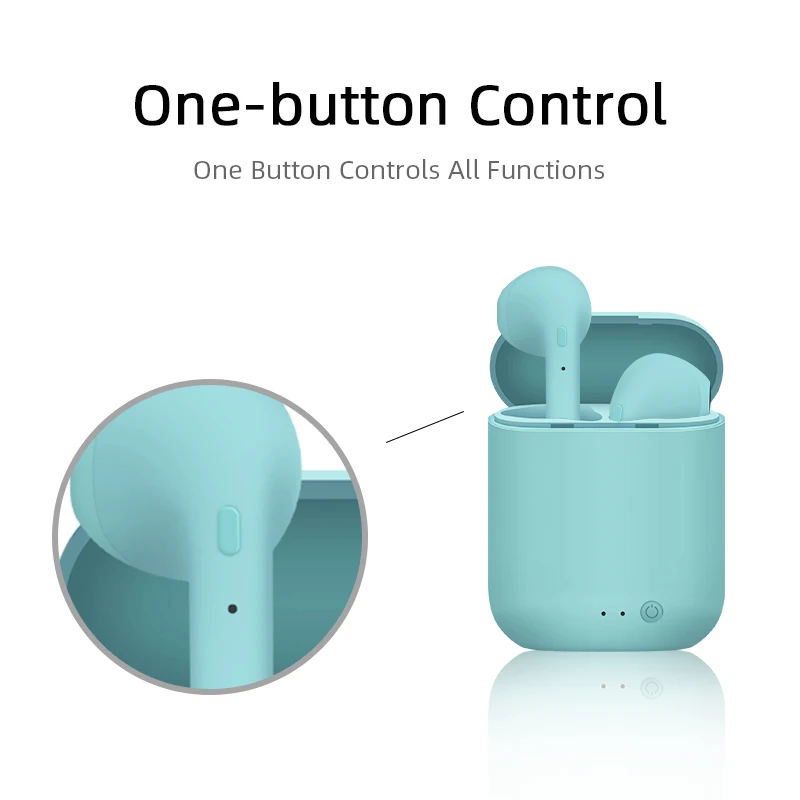 Disney-auriculares inalámbricos Stitzer TWS i7 Mini 2, cascos con Bluetooth 5,0, micrófono, estuche de carga, manos libres, novedad
