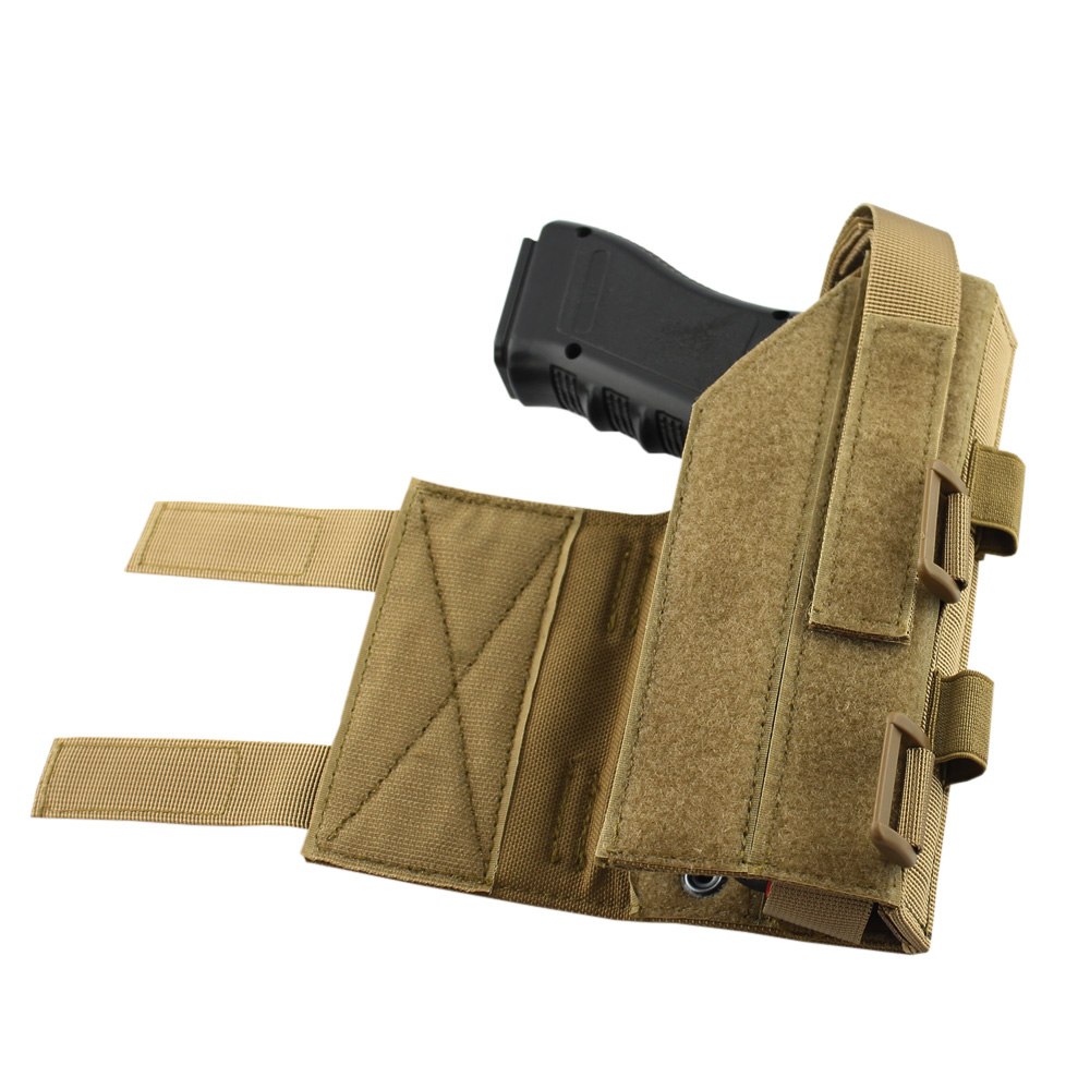 Holster Molle Modular Belt Holster for Right Hand Shooter M9 1911 Glock 17 19 22 23 31 32 34 35