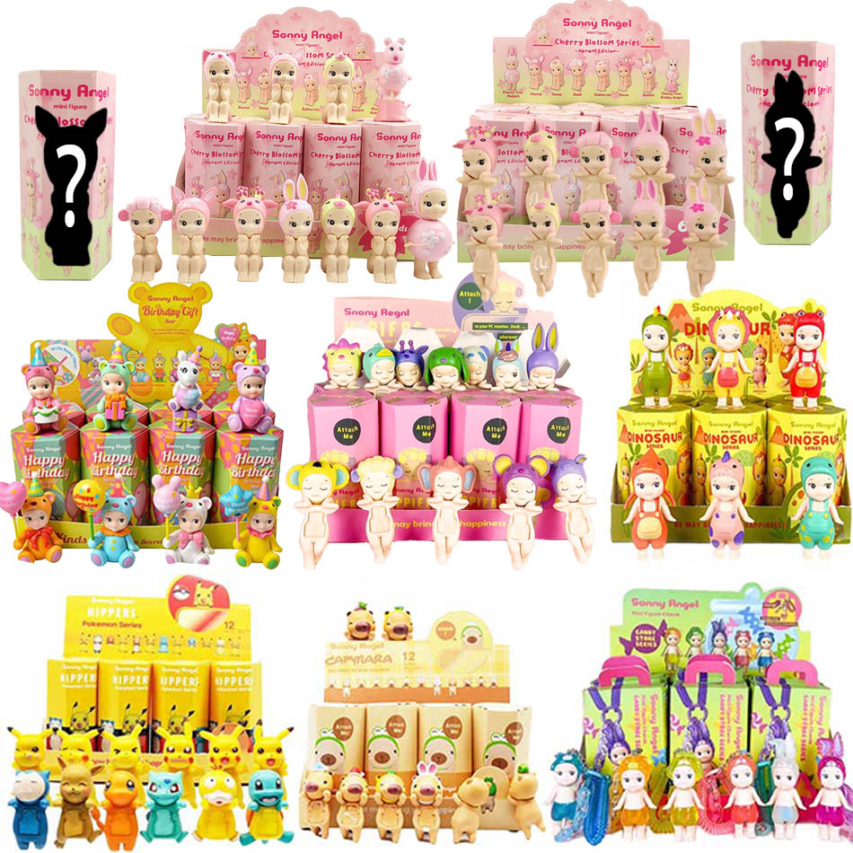 NewCherry Blossom Series Blind Box Hippers Mini Figuur Cherry Blossom Series Action Figure Speelgoed Voor Fans Kinderen Kerstcadeau