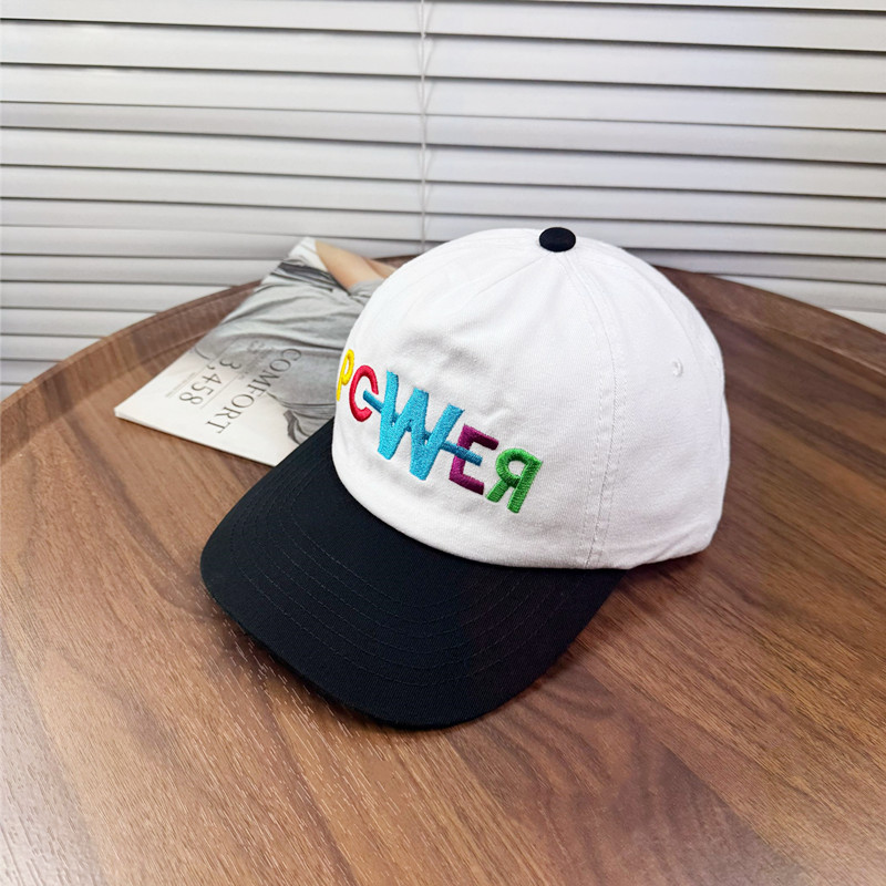 KPOP Bigbang G-DRAGON パワー印刷野球帽子文字刺繍キャンバス野球帽少年少女ファッションピークキャップファンギフト