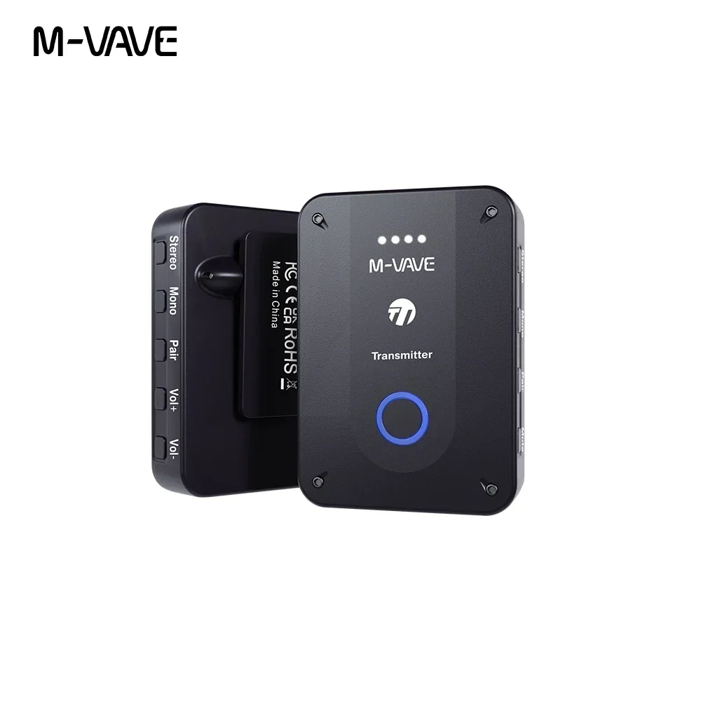 M-vave WP-9 2,4G беспроводное устройство с перезаряжаемым передатчиком и приемником с поддержкой функции монозаписи и стереозвука Cuvave