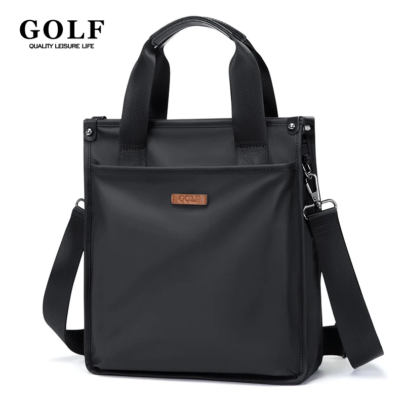 GOLF Borsa da uomo valigetta Borse da ufficio per uomo d'affari Borse a tracolla con manico in pelle Borse leggere impermeabili 2024