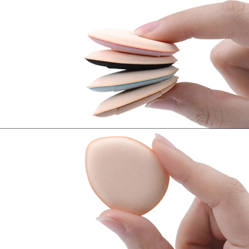 5/10 Stuks Mini Vinger Bladerdeeg Foundation Kleine Luchtkussen Poeder Spons Gezicht Concealer BB Cream Cosmetische Applicator Makeup Tools