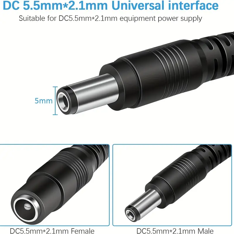 12V DC Netsnoer Verlengkabel 5.5mm * 2.1mm Man-vrouw DC Connector CCTV Camera Power kabel 3M/5M/10M/15M/20M/30M/50M