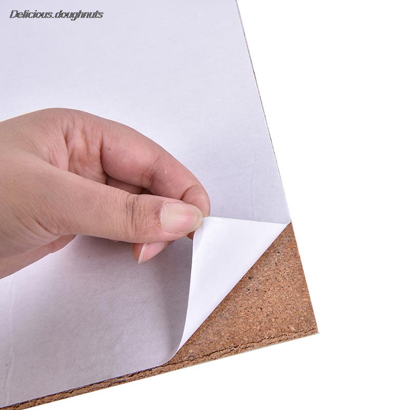 Tablón de anuncios con Pin para fotos, tablones de mensajes, tablón de anuncios de corcho para pared, Bloc de notas, fijaciones sin marco incluidas, 300x300x6mm