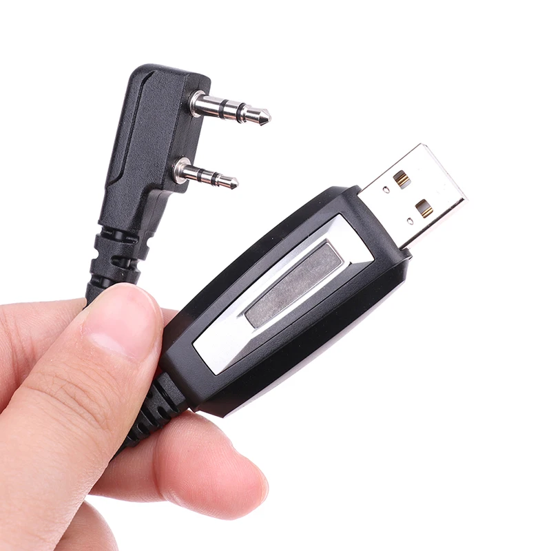Cable de programación USB de alta calidad con CD de controlador para UV-5R, Radio bidireccional, Walkie Talkie, UV5R, 888S