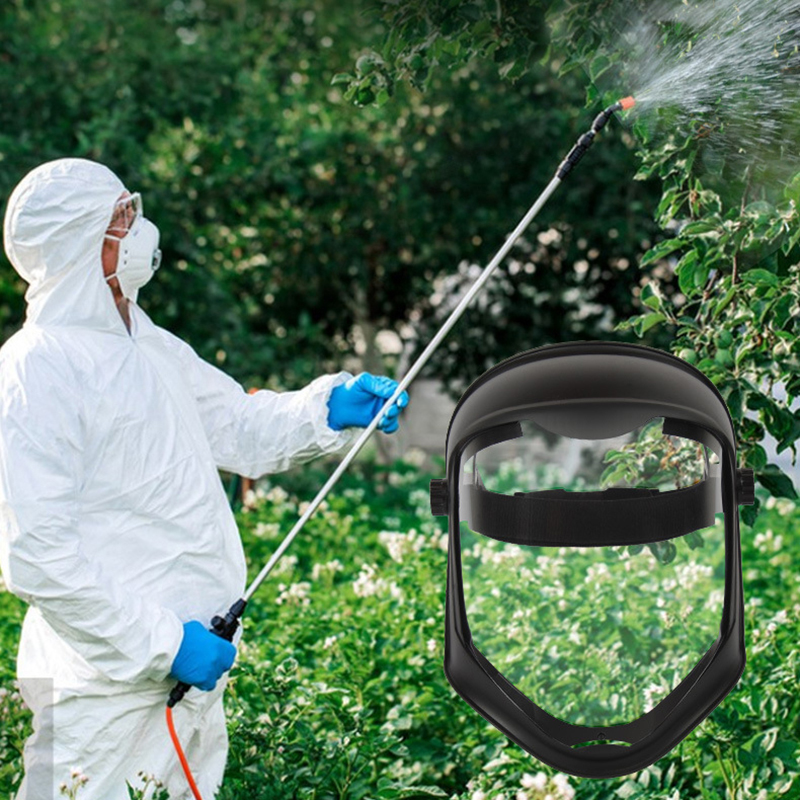 Protector facial completo antiniebla, cubierta facial reutilizable, visera transparente protectora para restaurante, ligero, duradero, multiusos