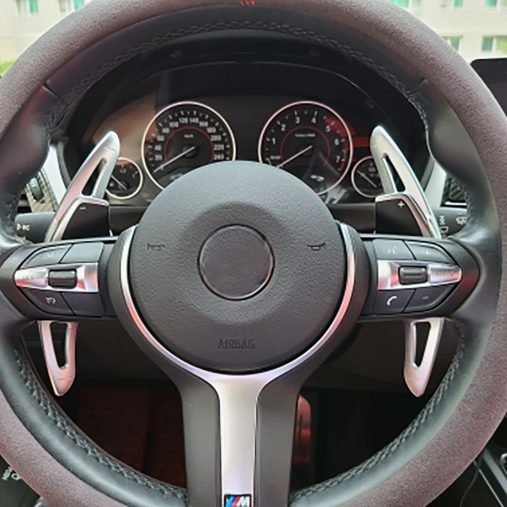 Paar Auto Stuurwiel Shift Paddle Shifter Verlengstuk Aluminium Voor Bmw F30 F31 F32 F10 F20 F22 F15 F16 Gt Z 4X1X3X4X5X6