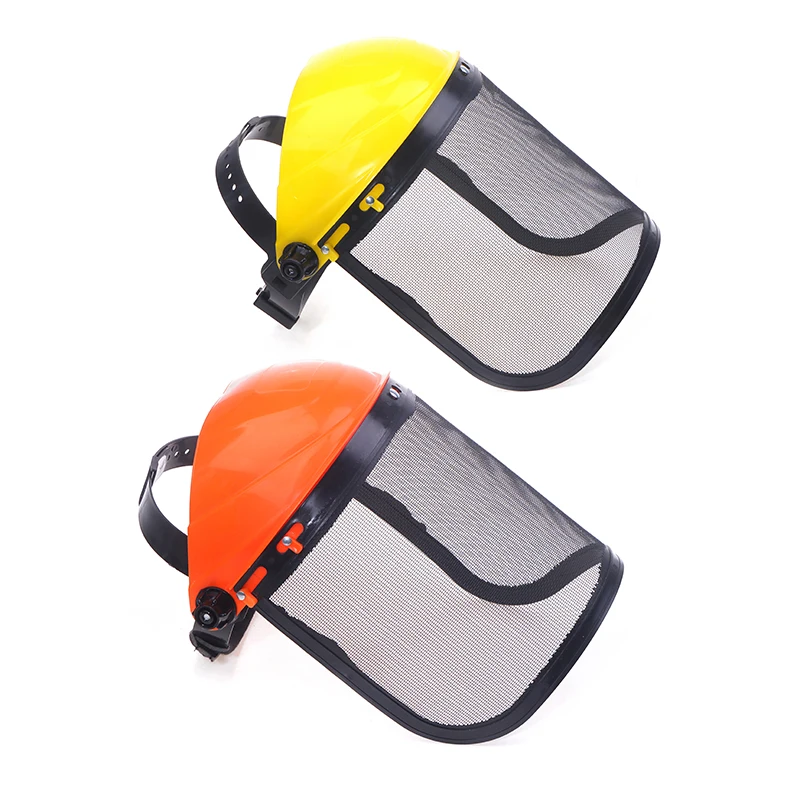Cappello per casco di sicurezza per tagliaerba da giardino 1PC con maschera protettiva in rete integrale per protezione forestale con decespugliatore