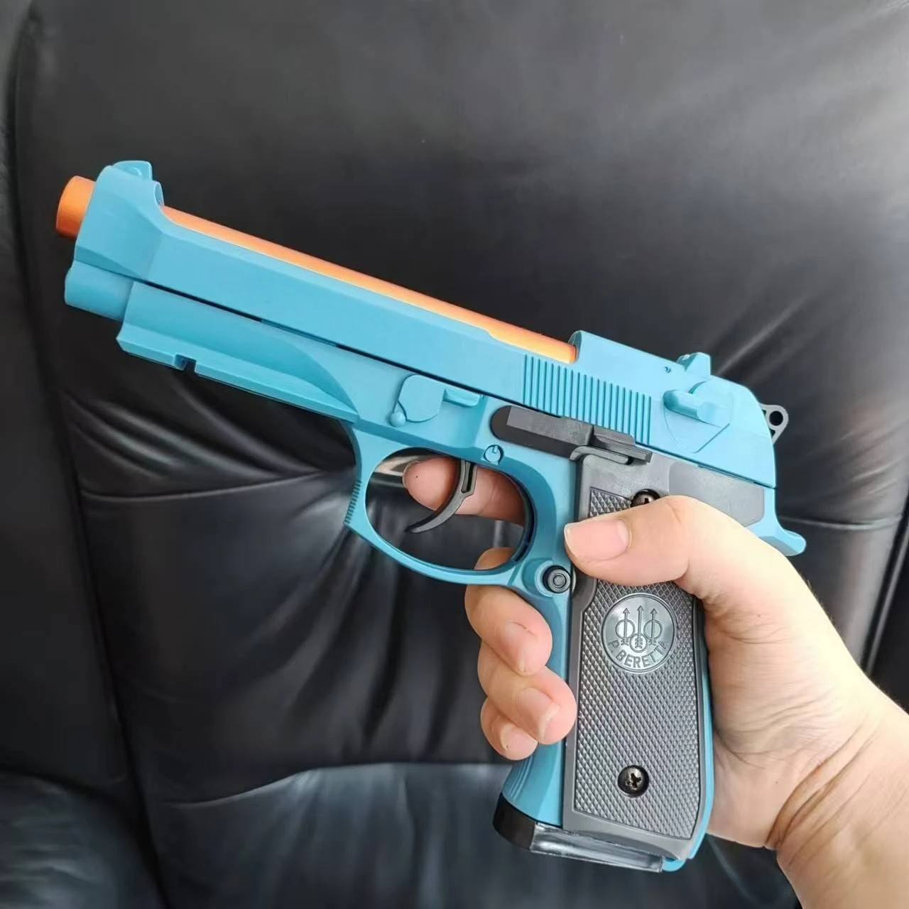ยิงต่อเนื่อง M9A3 Airsoft Pistol Shell Eject ที่ว่างเปล่าแขวน Launcher ปืนของเล่นของขวัญคริสต์มาสสําหรับชายผู้ใหญ่