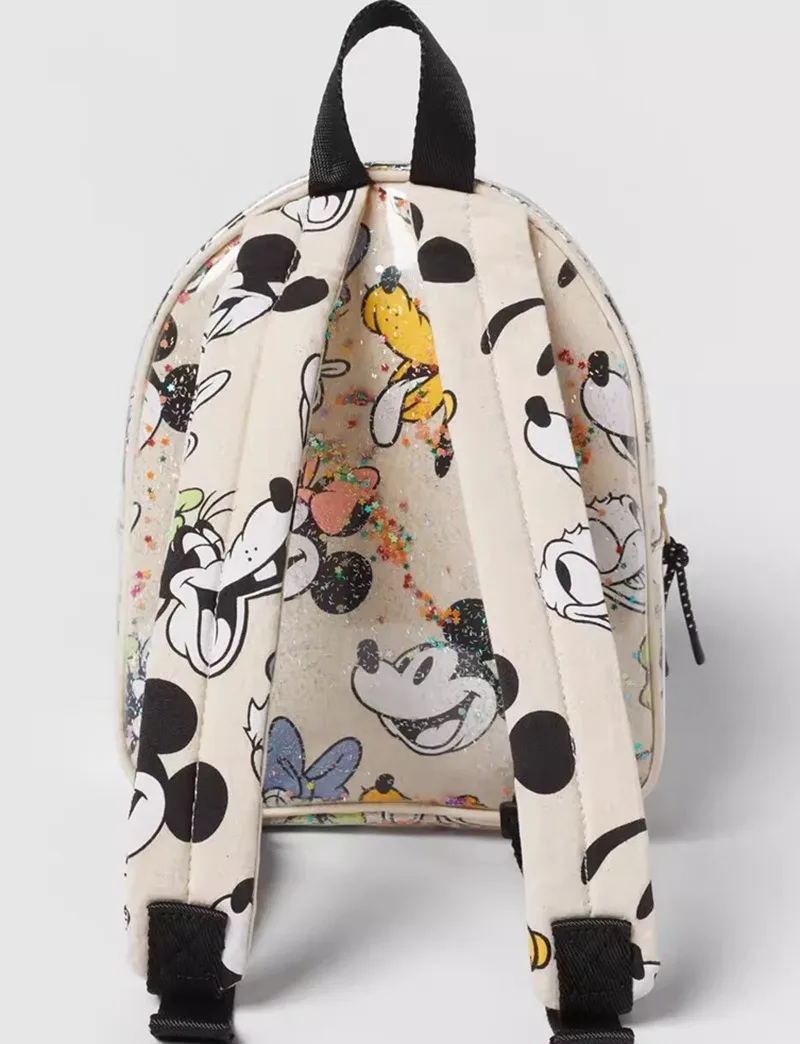 2025 Nieuwe Disney Meisjes Rugzak Mickey Mouse Print Meisjes Reizen Opslag Mode Cartoon Schattig Meisje Baby Mini Rugzak
