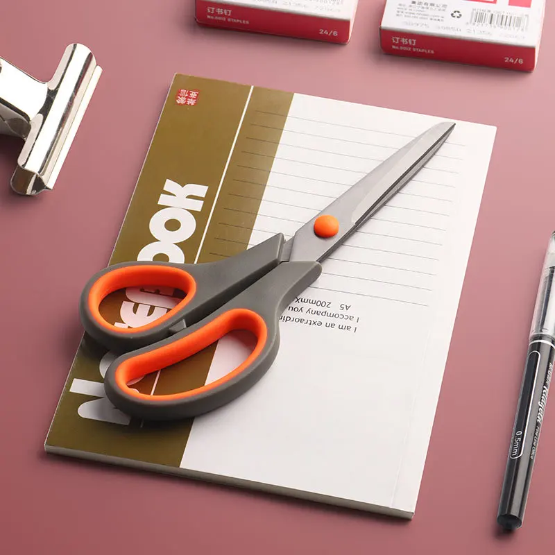 Premium Stainless Steel Scissors Set for Office, Home, Kitchen, Sewing, Crafting - Sharp and Durable Multi-Purpose Shears