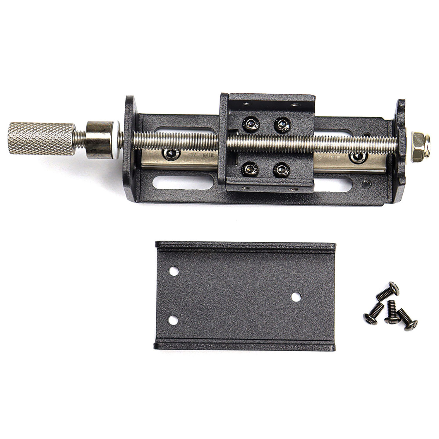 CNC Laser Head Module Mounting Frame Z axis Slideway Lifting Adjustable Screw Module Focusing Metal Fixed Mounting Bracket