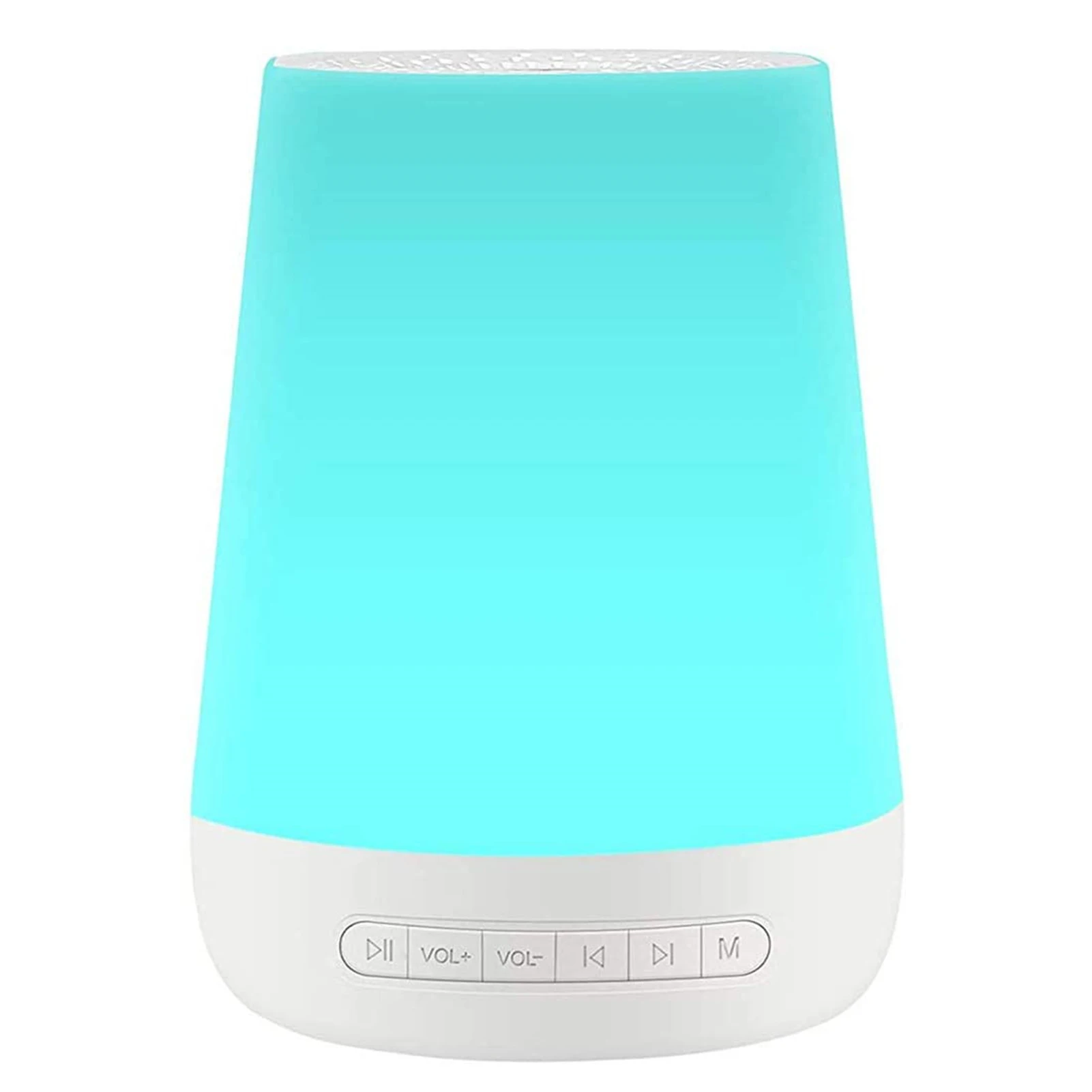 Mbz085 weißes Rauschen Maschine Baby Schlaf Sound Maschine bunte Nachtlichter 28 beruhigende Geräusche mit 3,5mm Kopfhörer anschluss