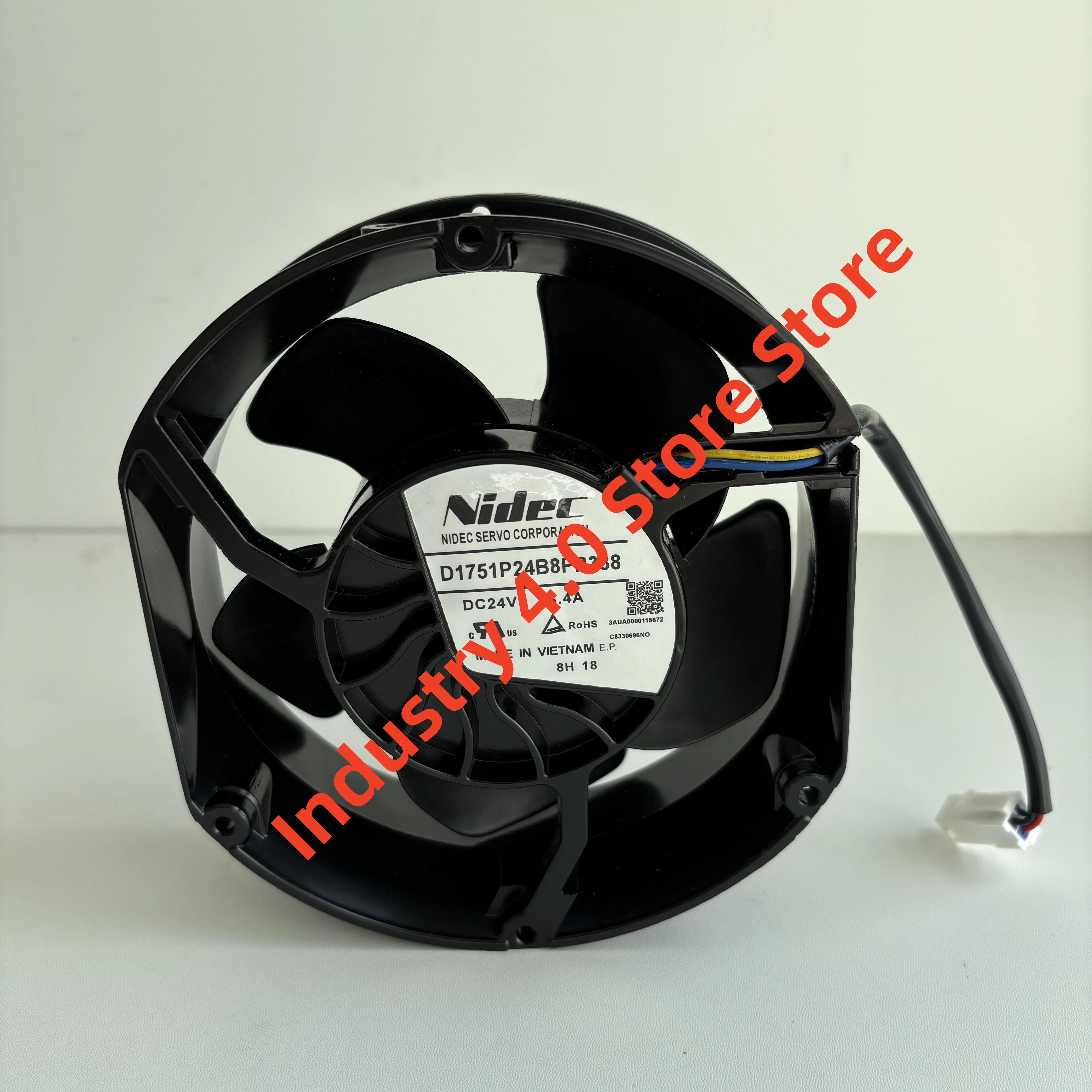 New original  D1751P24B8PP338 DC24V 3.4A Cooling fan