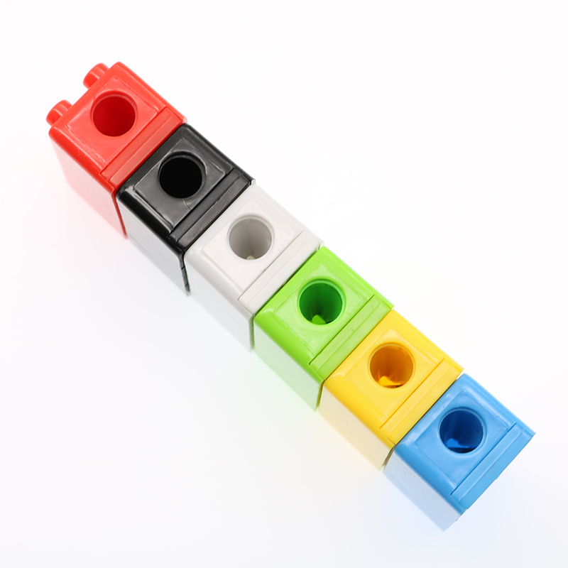 5-50pcs Building Blocks ดินสอ Sharpener การ์ตูนพลาสติกเด็กสํานักงานและโรงเรียนเครื่องเขียนนักเรียนสุ่ม Supply