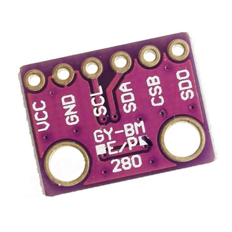 5pcs BME280 3.3V 5V Atmospheric Pressure Sensor GY-BME280-3.3 Temperature Humidity Sensor Module for Arduino