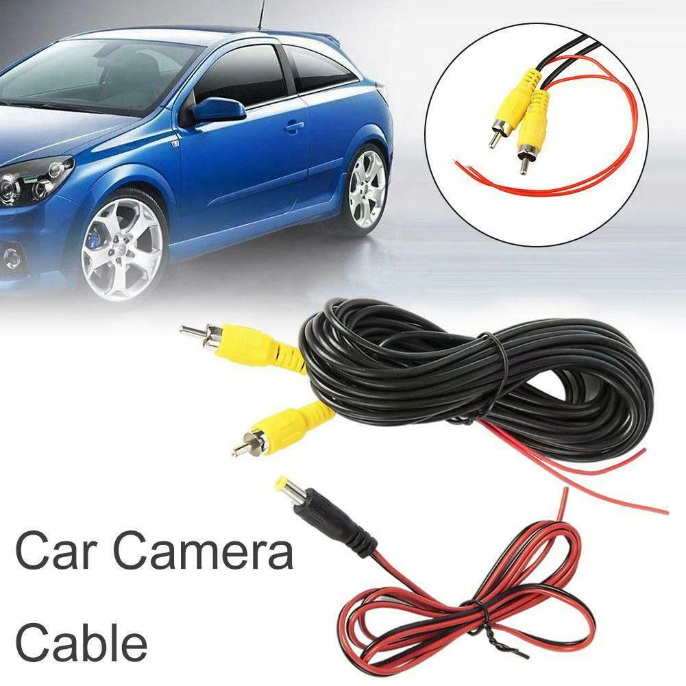 6m RCA Video Cable Car Reversing RearView Parking Camera Video Cable Car DVD All-in- Display Camera Display Input Interface