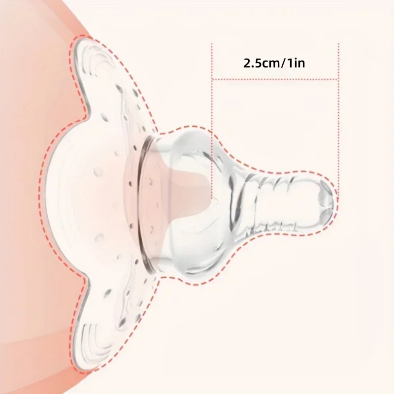 Gorro de protección para pezones de silicona completa, almohadilla para el pecho, cubierta protectora de silicona para lactancia, cubierta para pezones portátil, lactancia materna