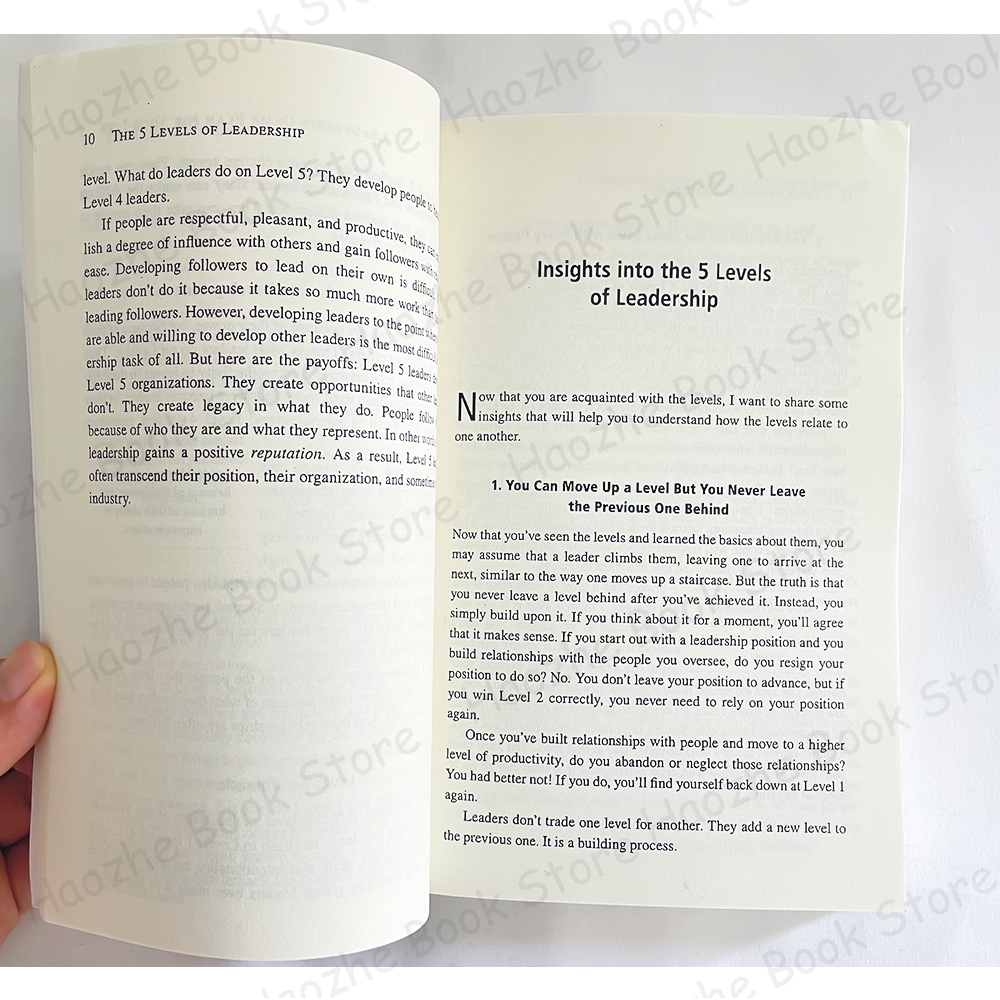 The 5 Levels of Leadership: Proven Steps to Maximize Your Potential Business Management Leadership & Motivation English Book