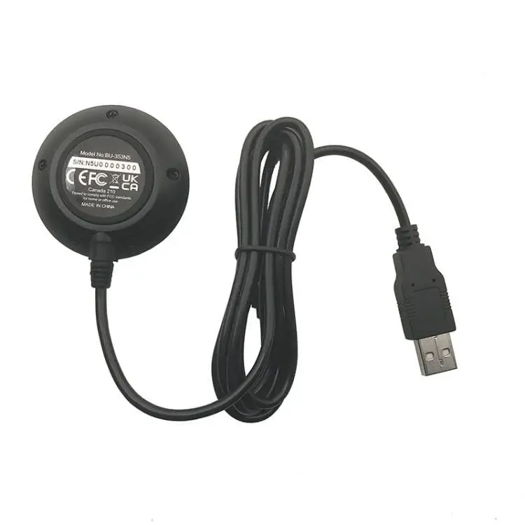 Cable receptor GPS resistente al agua, BU-353N5 reemplazable BU-353S4/BU353S4 GlobalSat, GPS con USB, interferencias, MediaTek AG3335MN