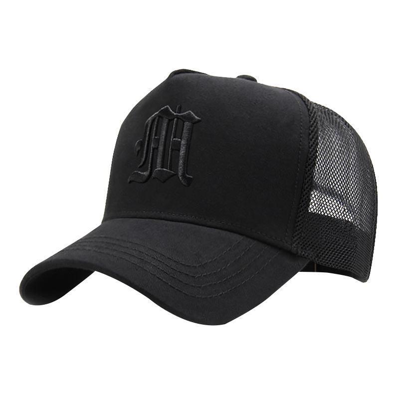 Neue Hut männer Sommer Dünne High Top Baseball Kappe Flut Großen Kopf Zaun Mesh Atmungsaktive Kappe Sonnenschutz Sonnenhut