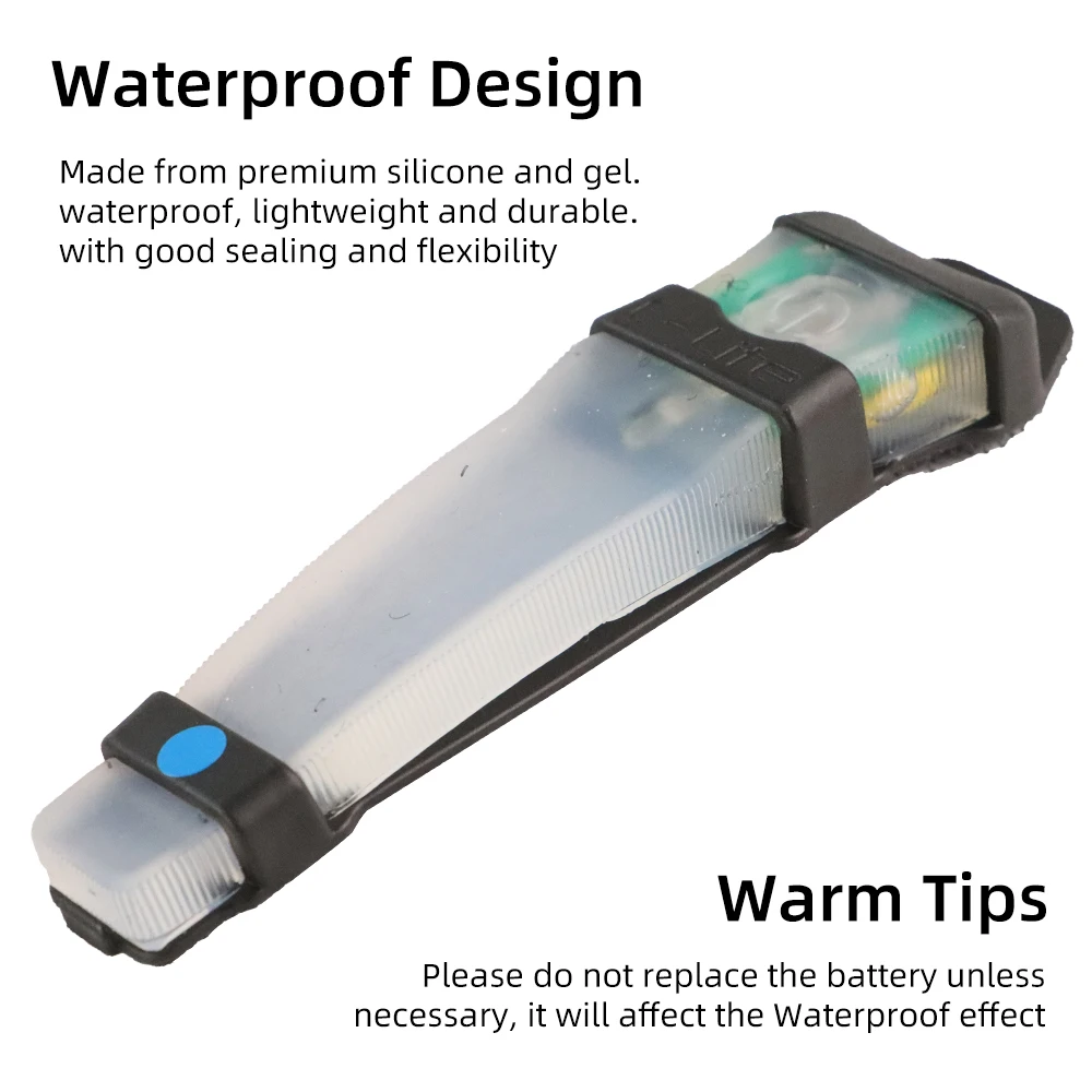 BOOIU หมวกกันน็อคยุทธวิธี Light Identification MARKER โคมไฟความปลอดภัยแฟลช Survival ไฟสัญญาณการล่าสัตว์เดินป่าอุปกรณ์เสริมหมวกกันน็อก
