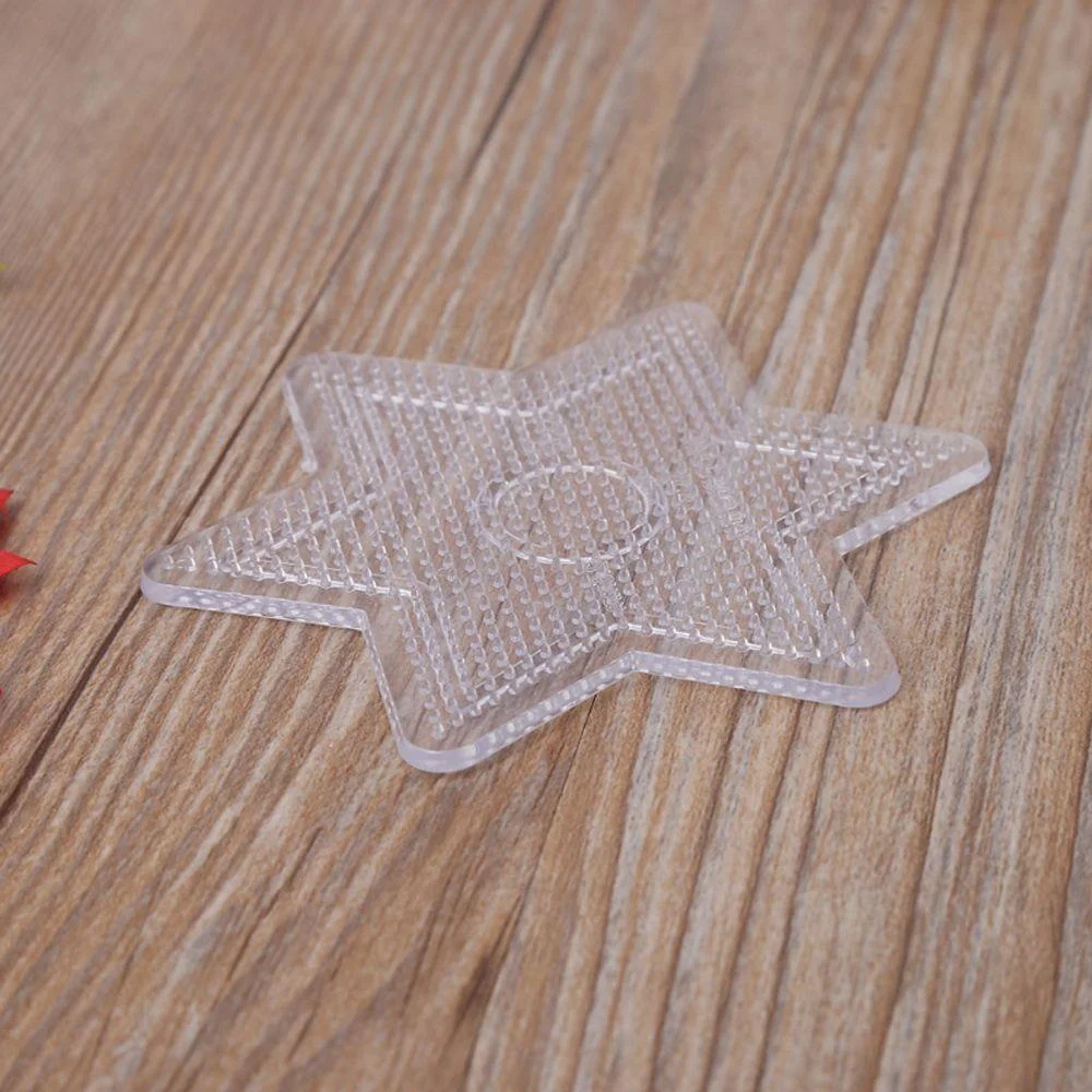 Hama Beads Template 2.6mm Perler Pixel Art Jigsaw Puzzle Beads Tool Figure Material Board Transparent Puzzle Template