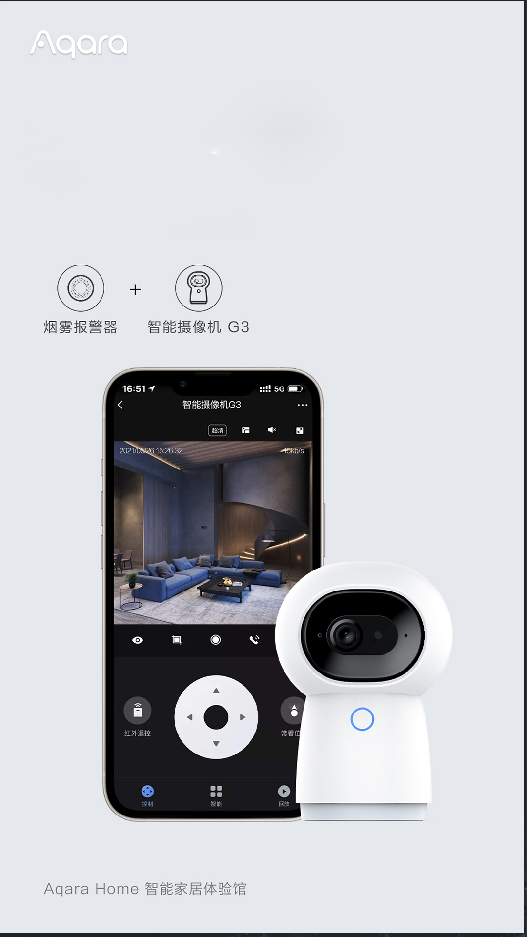 New Aqara Zigbee 3.0 Smoke Alarm Detector Sensor Highly Sensitive Smoke Detection Work With Homekit Mi Home Mijia Smoke Sensor