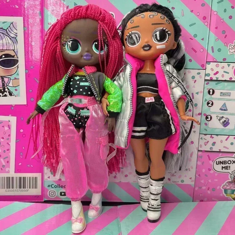 Новая подлинная кукла lol, кукла OMG, большая сестра, 25 см, неоновая пчела, для девочек, игровой домик, подвижная имитация игрушки, подарок на день рождения для девочки