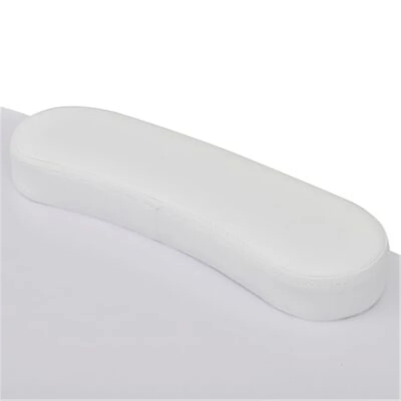 MESA DE MANICURA plegable con ruedas blancas, escritorio de técnico de belleza, bolsa de carga, cajón, esponjas