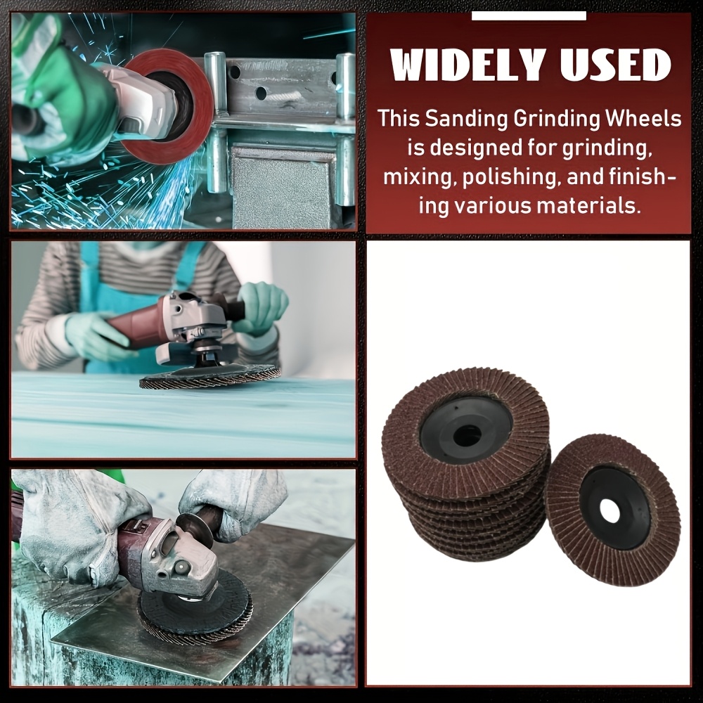 3/5/10 個フラットディスク 4 インチ 100 ミリメートル砥石切断炭素鋼アングルグラインダー砂油研磨研磨ツール