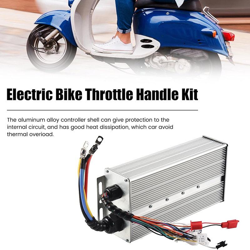 36V 48V 72V 84V 2000W 3000W 5000W 80A elektrische fiets controller borstelloze motor driewieler controller Voor e-scooter motorfiets