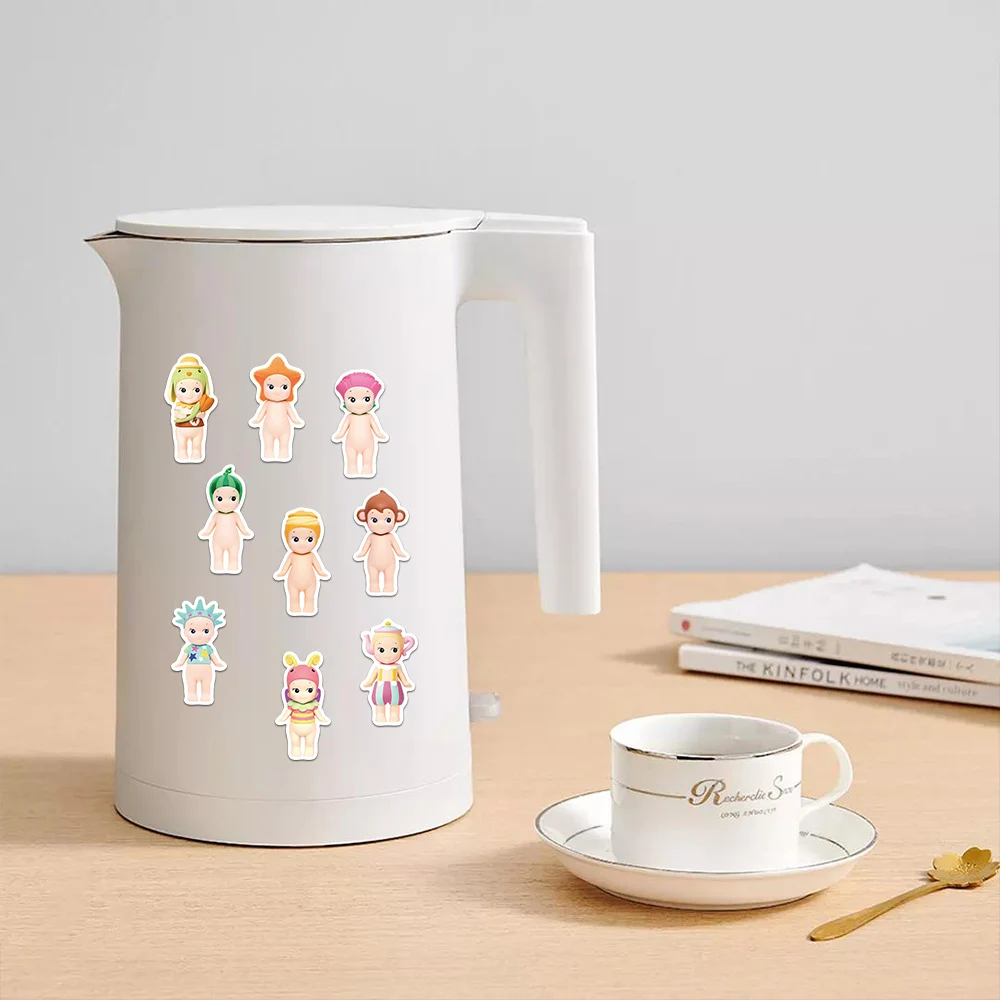 50PCS 귀여운 써니 앵글 크리 에이 티브 스티커 만화 DIY 스케이트 보드 전화 케이스 노트북 방수 멋진 스티커 데칼 장난감